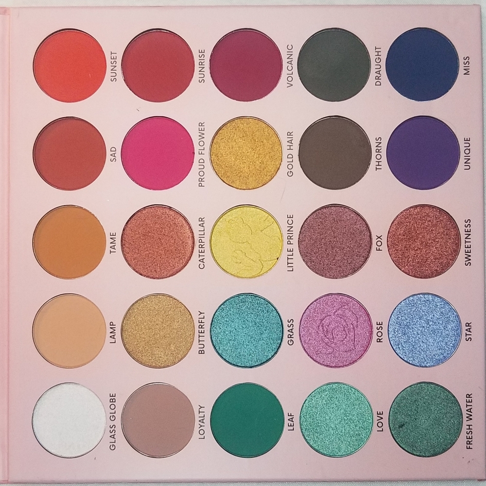 Little prince & rose eyeshadow palette 25 shades